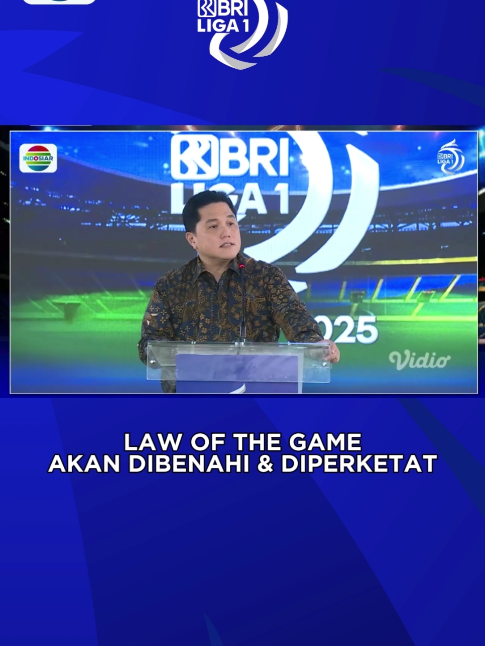 Mulai musim baru, Law of The Game akan dibenahi dan diperketat dan hanya kapten yang bisa berkomunikasi dengan wasit. #IndosiarRumahSepakBolaIndonesia  #BRILiga1  #IndosiarSports 