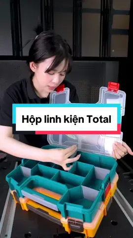 Hộp đựng linh kiện Total #xsafe #hoplinhkien #suachuadiennuoc #linhkiendientu 