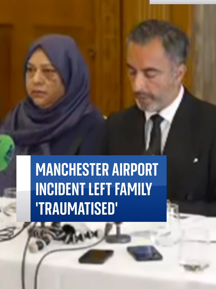 The family involved in the Manchester Airport incident, which saw a police officer appear to stamp on a man’s head, have been left 'traumatised and devastated', their lawyer has said. #manchesterairport #police #manchesterpolice #manchester