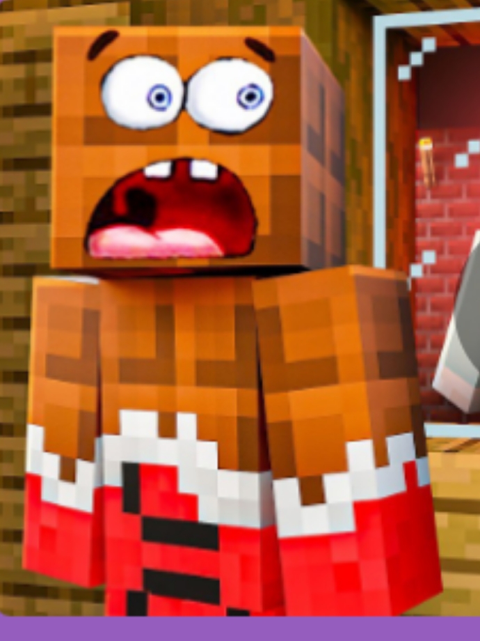 Попробуй СБЕЖАТЬ от Родителей в Майнкрафт! Скулбой в Minecraft #Minecraft #tiktok #rek #рекомендации 