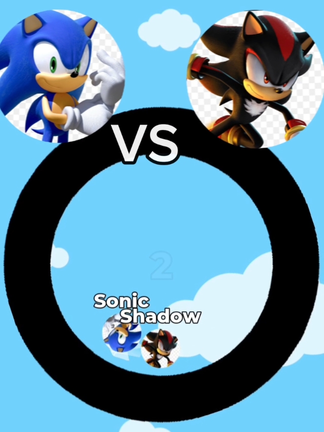 part.15 Sonic vs Shadow #fyp #songcover #songs #aicoversongs #marblerace #sonic #shadow 