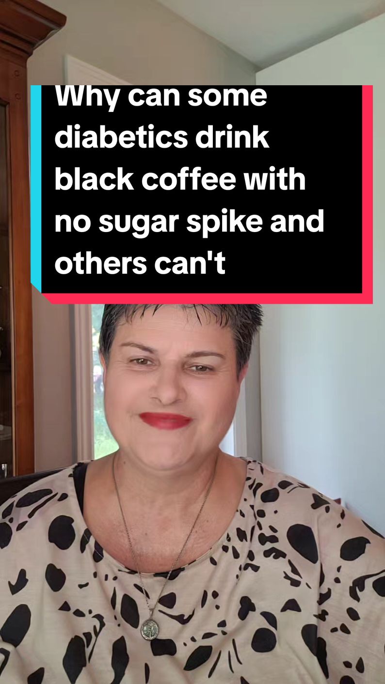 Why can some people with diabetes drink black coffee with no sugar spike and other can't. I will explain. #coffee #bloodglucose #glucose #spikes #caffeine #decaf #bloodsugar #diabetes #glucosecoach 