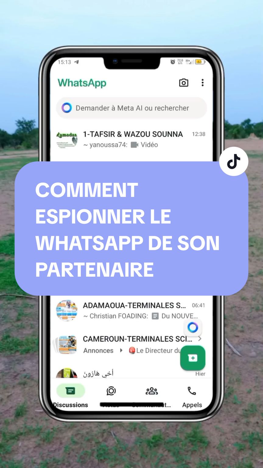 Comment recevoir les discussions WhatsApp de votre partenaire ? Comment espionner le WhatsApp de son partenaire ? #astucewhatsapp #whatsapp #whatsappstatus #espionnage👀 #espionner #PhoneHacks #AndroidHacks #TechHacks #MobileTricks #whatsapphacks #astuceandroid #astuceiphone 