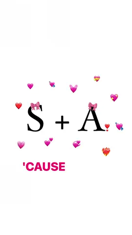 S + A #letters #fyp #Love #A #S 