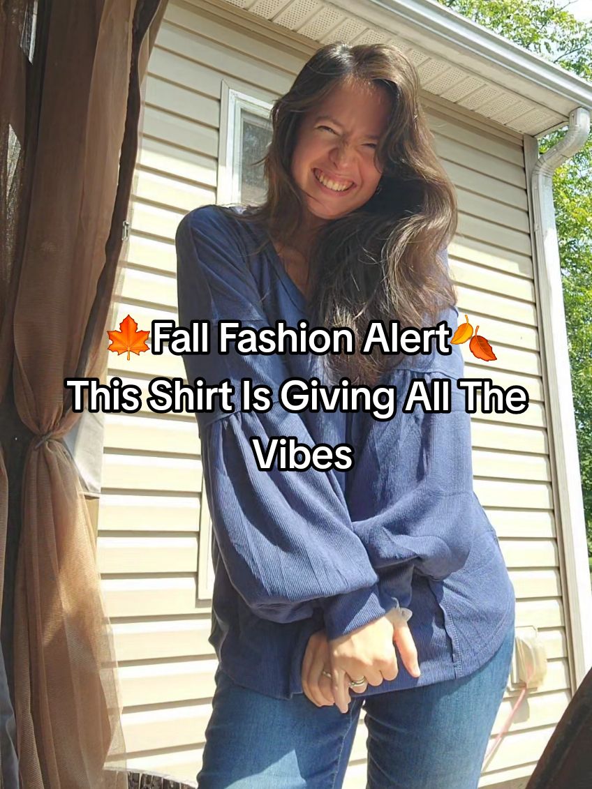 Add To Cart Above! 👀👏 I might need to grab a few colors before this sells out!!! Sponsored. #fallfashion #fall #ttshop #TikTokShop #fallvibes #shirt #obsessesd #clothes #fallclothes #momclothes #fashion #deal #viraltiktok  #MomsofTikTok 