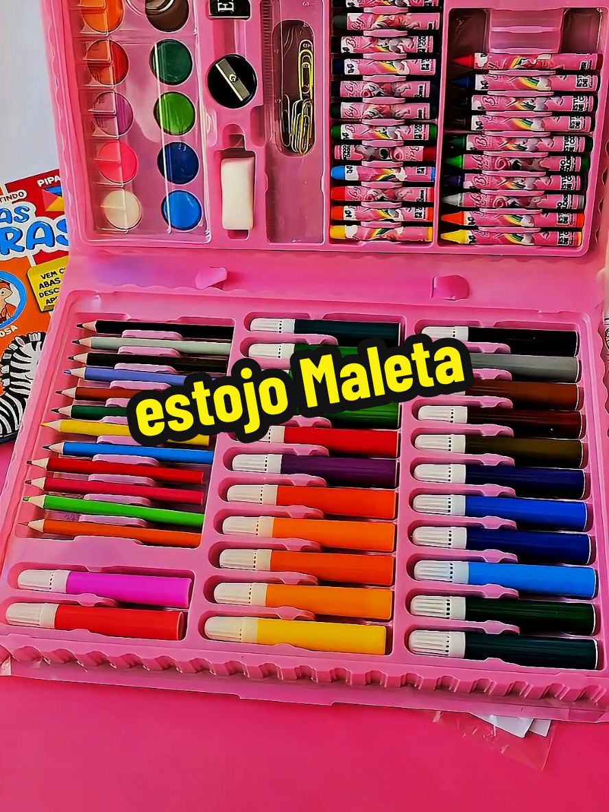 estojo Maleta #infantil #acheinashopee #escola 