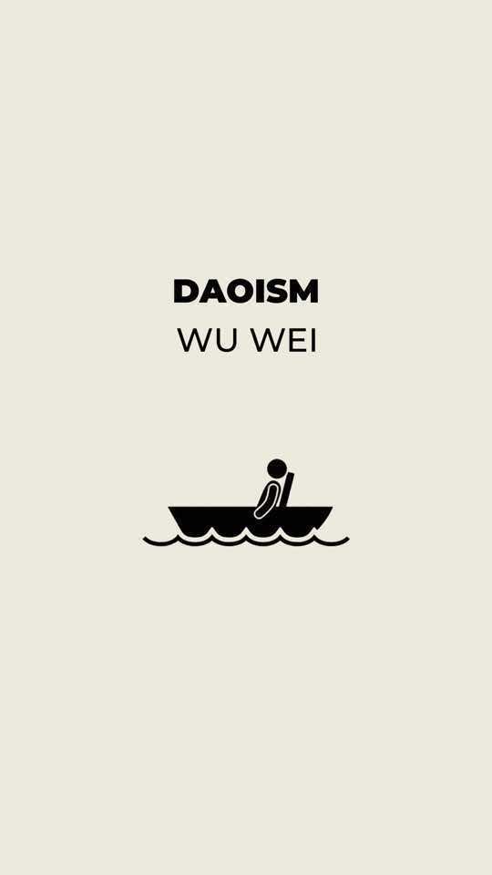 #Daoism is one of the oldest recorded philosophies, and it belongs to a very different tradition to that inherited from the ancient #greeks Daoism is all about finding #harmony in life and with the universe. The #dao translates as “The Way,” and it’s often compared to the flow of a river. Like a river, the Dao is what carries and directs us all and we are just boats pushed along its current. You can row against the current, but that’s when life is hard and to be happy is to go with the flow. That going with the flow is known as #WuWei. Wu Wei is when we let go and let life carry us along. And it’s not just some lazy duvet day and a Netflix binge, in fact is often the very opposite. Wu Wei is when we appreciate and recognize the pull of forces far greater than us. It’s to walk the path that opens up and to push the door that gives. In the same way that #islam means “surrender” to the power of #allah , Wu Way is to surrender to the great currents of the Dao. It’s to take action, but not by our plan. Daoism is different to a lot of the #philosophy in the Western tradition. It’s not about answers and conclusions, but listening to a voice deep inside. Whether you call it gut feeling or intuition or divine intervention or #fate or the Dao, the idea is the same. Sometimes in life there are forces beyond our power and beyond understanding. And sometimes it’s better just to go with the flow.