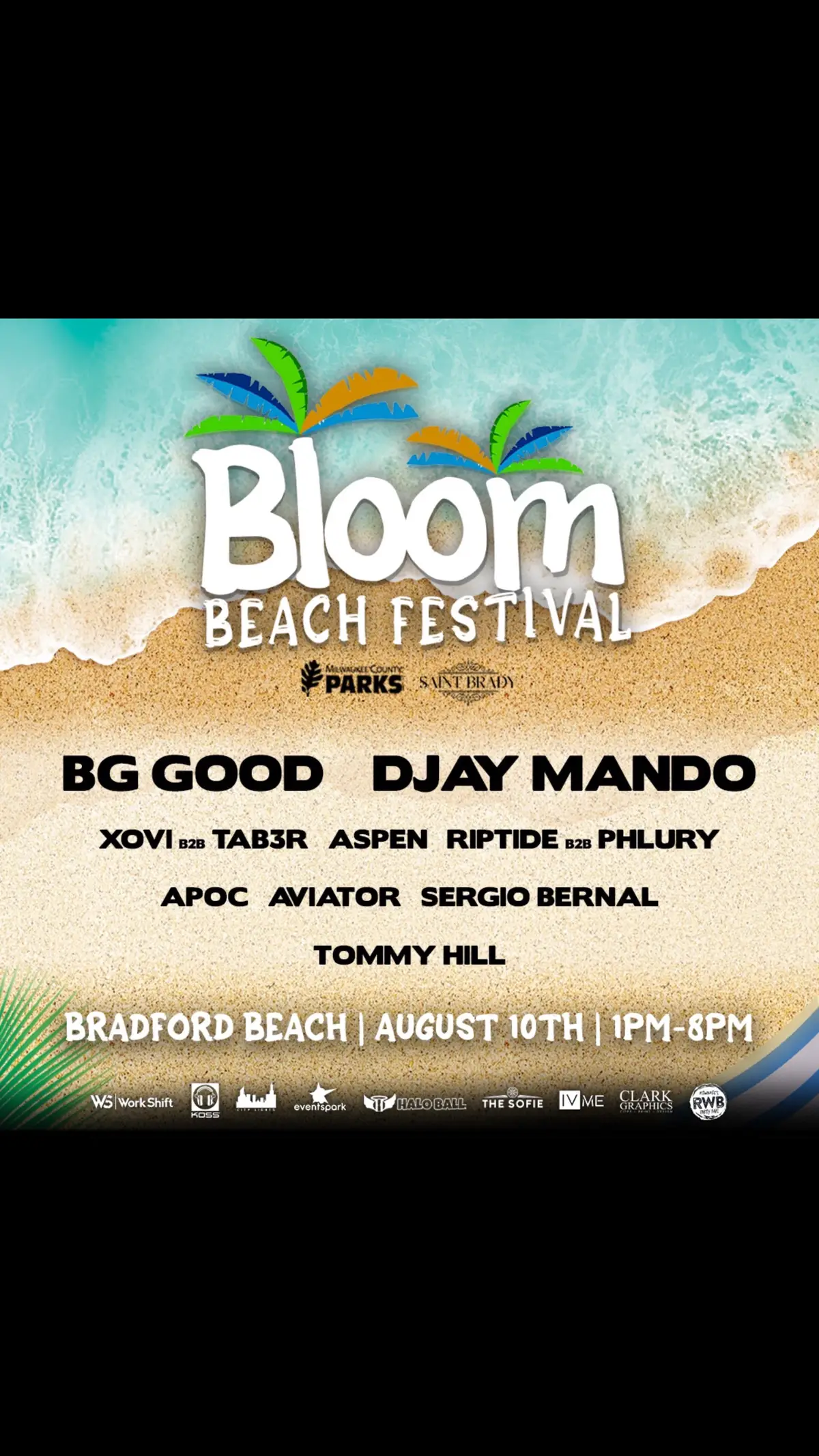 We are excited to present the Bloom Beach 2024 lineup! All of these DJ's are gonna bring some incredible sets and energy! Set times dropping soon