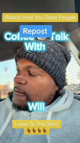 Watch How You Treat People #churchfolks #coffeetalk #viral #repost 