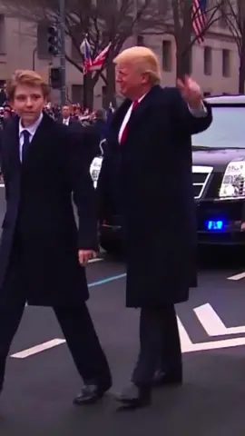 President Donald Trump Walks Parade Route On Inauguration Day 2024 #Trump #Jdvance #news #viral 