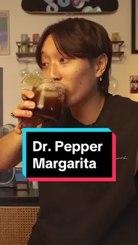 this should go on the detective exams. Do you think a margarita with dr.pepper will taste good?  #bartender #bartending #mixology #barchemistry #cocktails #tequila 