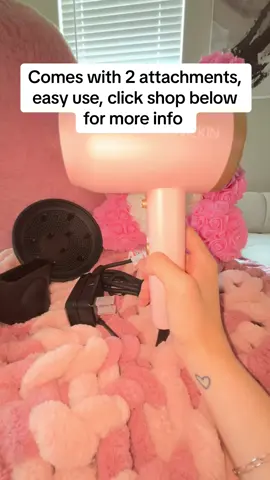 In love because its pink, duh #hairdryer #girls #fy #hairdrying #necessity 