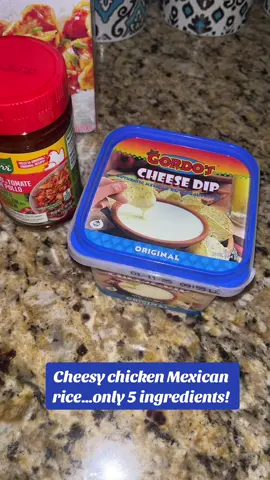 Easy and delicious 5 ingredient dinner! 🙌 #easydinner #momtok #quickrecipes #EasyRecipe #goodfood #mexicanrice #gordos #delicious #yummy #boymom #fypage #foryoupage #foryou #fy #fypシ゚viral 