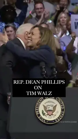 “Tim Walz is the most utterly normal, common sense guy you could meet.” Rep. Dean Phillips @deanphillips2024 joined me on Lunch With Jamie to discuss Harris’ recent announcement that Tim Walz will be her running mate. For access to exclusive conversations like these, you can apply to join at the link in bio -> @jamiepatricof