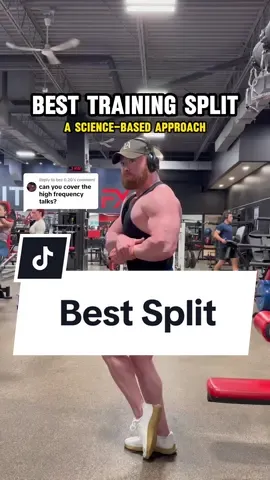 Replying to @bez.0.20 The Best Training Split for muscle gains. - With lots of recent talk on frequency and the new “weekly net stimulus model” that a lot of ya’ll are asking me about, this video was highly requested so I hope this helps and clears things up as far as what I think is “optimal” for muscle hypertrophy & what I’m doing for my training 🫡 - Yassine: @YO 