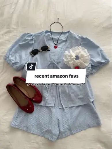 🔗 find these under “Summer Finds” on my SF 🛒 i got size M in mostly everything 🤍 #amazontryon #tryonhaul #recentamazonpurchases #amazonfavorites #amazonfashion