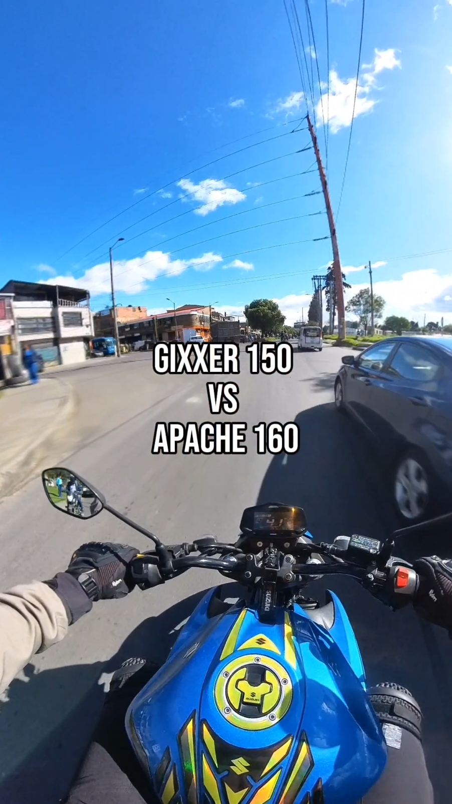 Comprar una moto Gixxer 150 o Apache 160. Aquí te dejo un par de recomendaciones que puedes tener en cuenta.  #bikers #moteros #motos #gixxer #apache #suzuki #tvs