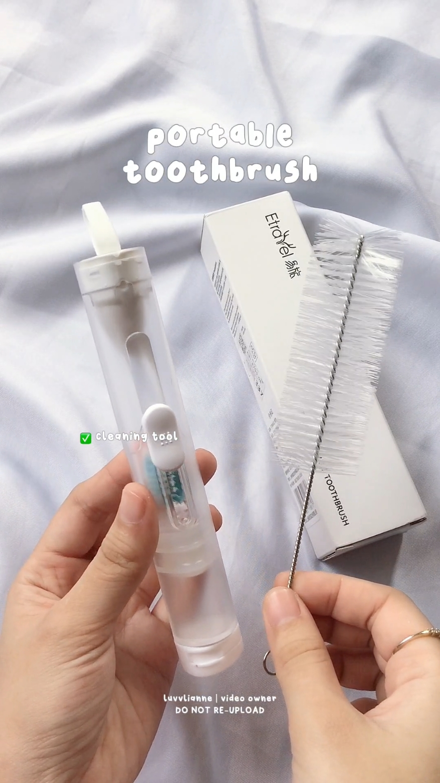 portable toothbrush na may lagayan ng toothpaste!! #portabletoothbrush #toothbrush #hygieneproducts #fyp 