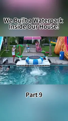 We Built a Waterpark Inside Our House! Part 9 #theroyaltyfamily #royaltyfamily #familyfriendly #royalty #realtyfamily #waterpark #webuilt #challenges #theroyaltyfam #royal #familyvlogs #funny 