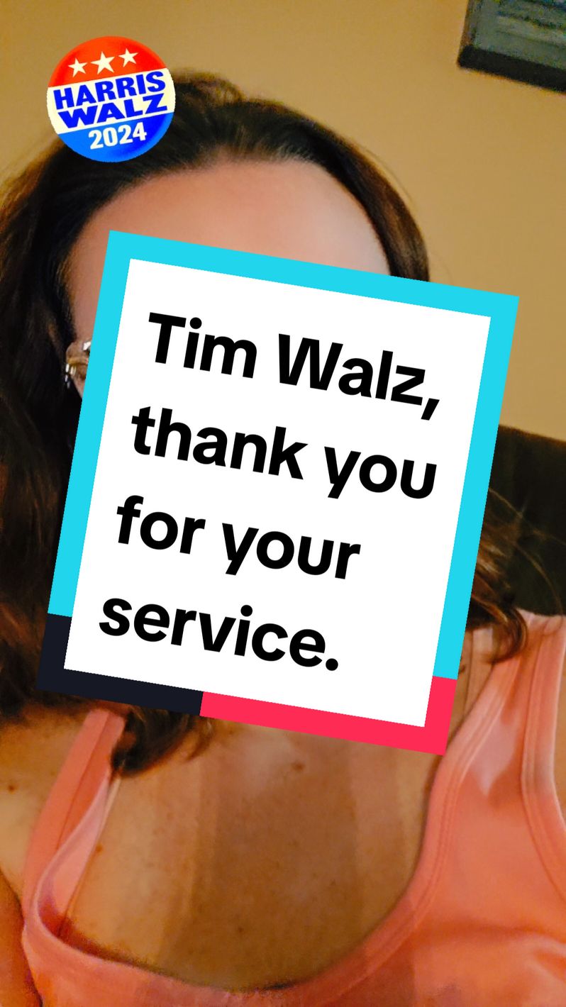 #timwalz Thank you for your service. #fyp #foryou #foryoupage #politics #america #unitedstates #election #democrat #independent #moderate #progressive #liberal #republican #kamalaharris #harriswalz #military #militarylife #militarytiktok #miltok #militarytok #veteran #veterantiktok #militarywife #milspo #spouse #veterans #veteranwife #airforce #army #navy #marinecorps #coastguard #spaceforce 