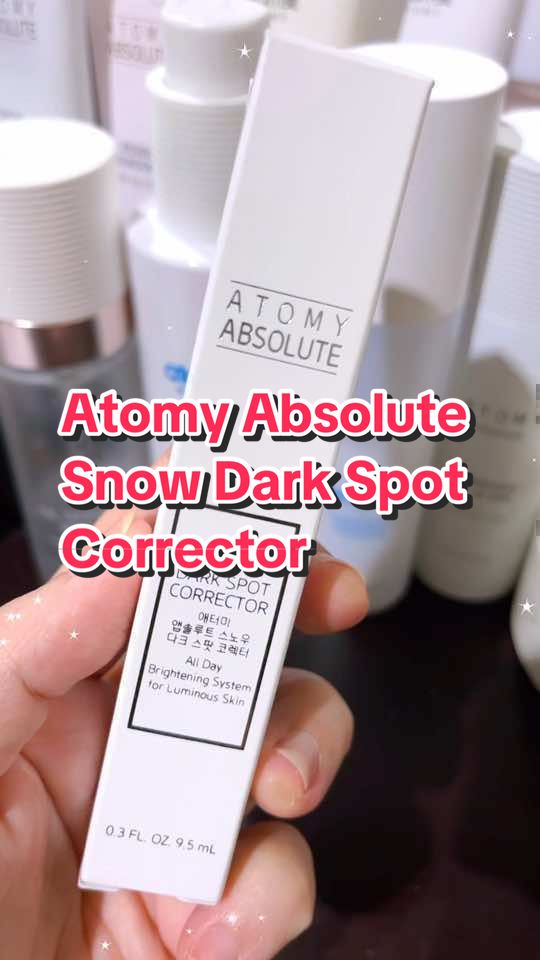 Solusi Perawatan intensif melanin yang menutrisi kekuatan alami kulit  #atomyabsolutesnowdarkspotcorrector #perawatanflek #kbeauty #produkkorea #atomyproducts #atomyglobalonlineshoppingmall 