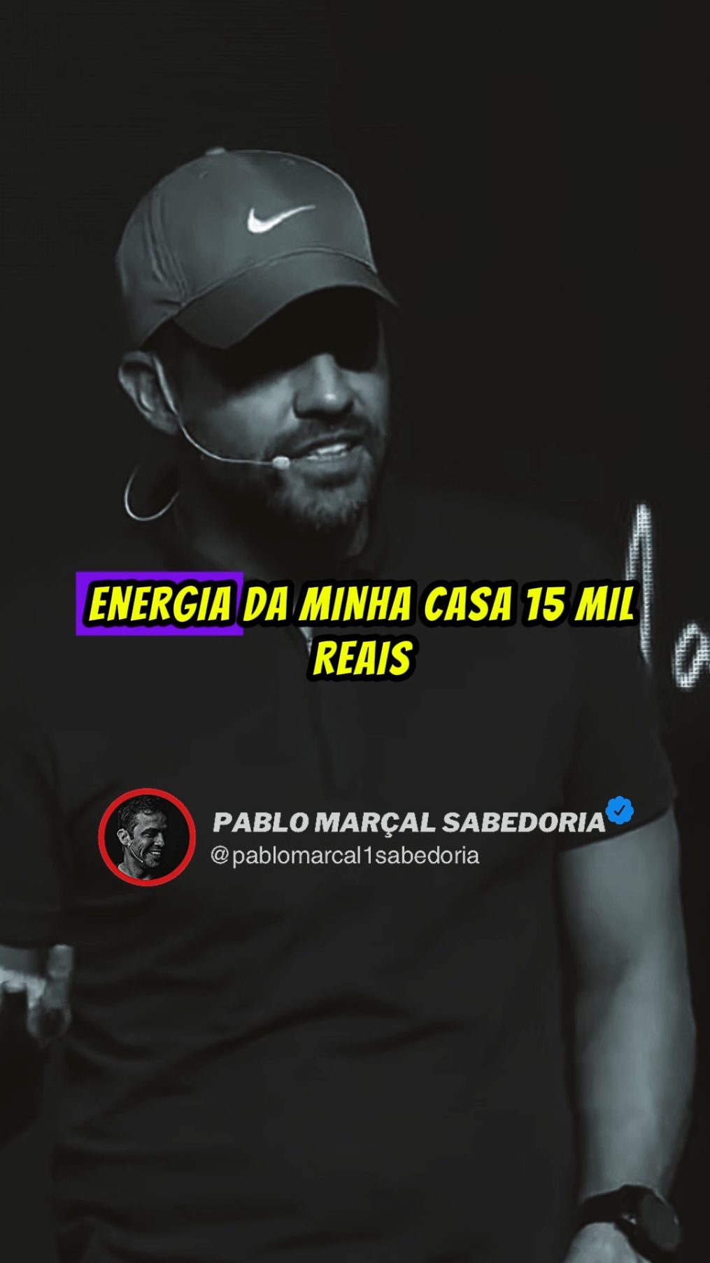 Marçal paga 15 mil de luz na sua casa, você quanto paga? 🤔 . . 🎬 Clica no link da descrição se quiser saber mais sobre como ganhar de 2mil a 10mil reais fazendo cortes de videos 💰 . . Siga 👉🏼 @pablomarcal1sabedoria  . Siga 👉🏼 @Pablo Marçal  . . #pablomarçal #abundancia #riqueza #prosperidade #vidareal #motivacional #enriquecer #plenitude #crescer #inteligenciaemocional #energia 