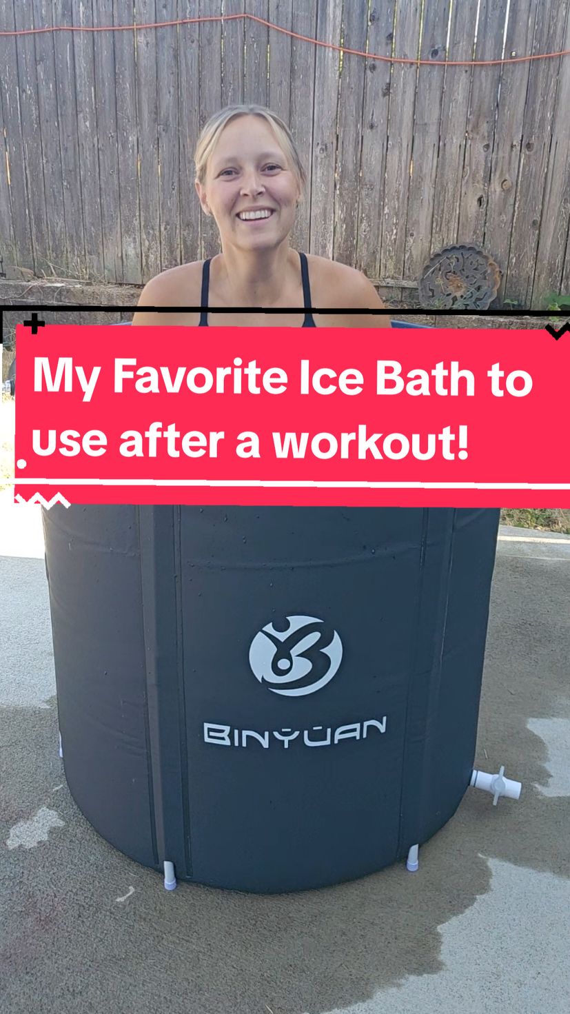 I promise you, you need this.. there are so many benefits of taking a ice bath I could only name a few, I always feel SO relaxed and refreshed after. I have also never seen this on sale so go snag yourself one before they raise the price back up!  #TikTokShop #creatorsearchinsights  #icebath #recovery #ice #musclerecovery #postworkout #therapy #deals #sale  #tiktokshopbacktoschool #flashsale #binyuan #cold #bath #walking #10ksteps #coldplungetherapy  #coldplunge 