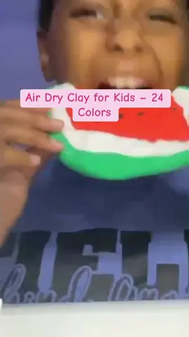 Air Dry Clay for Kids – 24 Colors #airclay #airdryclay #clay #playtime #playset #clayart 
