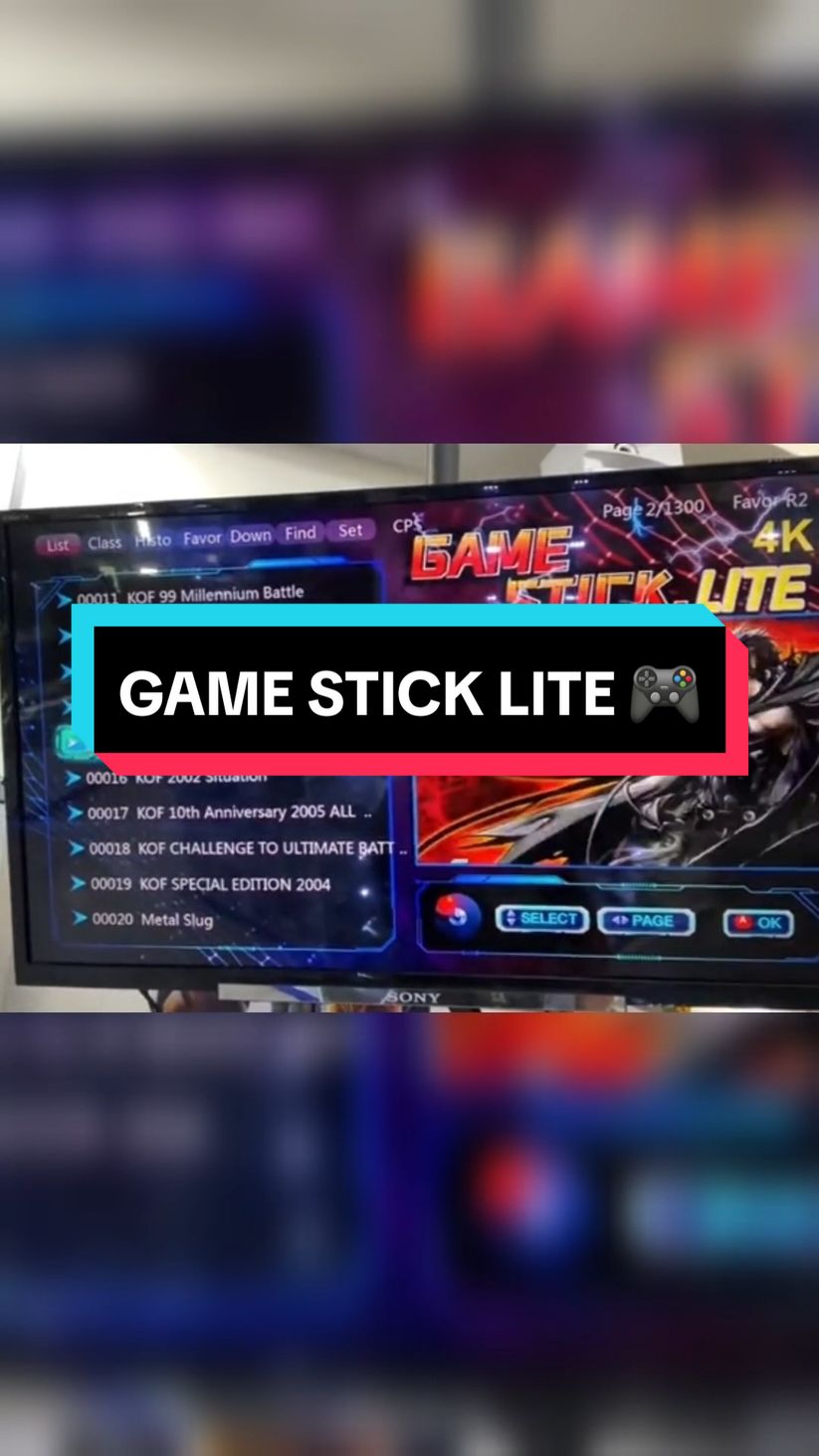 Consola de Video juego Stick lite 4k #game #emulador #roms #sticklite #consolta #retro #chile🇨🇱 #altohospicio #iquique 