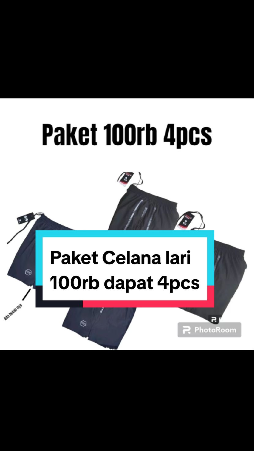 paket 100rb dapat 4pcs celana running pria bahan parasut elastis #celanarunning #celanalari #celanagym #celanalariparasut #paketcelanalari #celanalarimurah #affiliate  #soundviral 