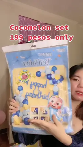 Sulit cocomelon complete set available in yellow basket⬇️🥰#cocomelon #balloons #birthday #completeset #diyparty #affordable #complete #happybirthday #shashapartyneeds 