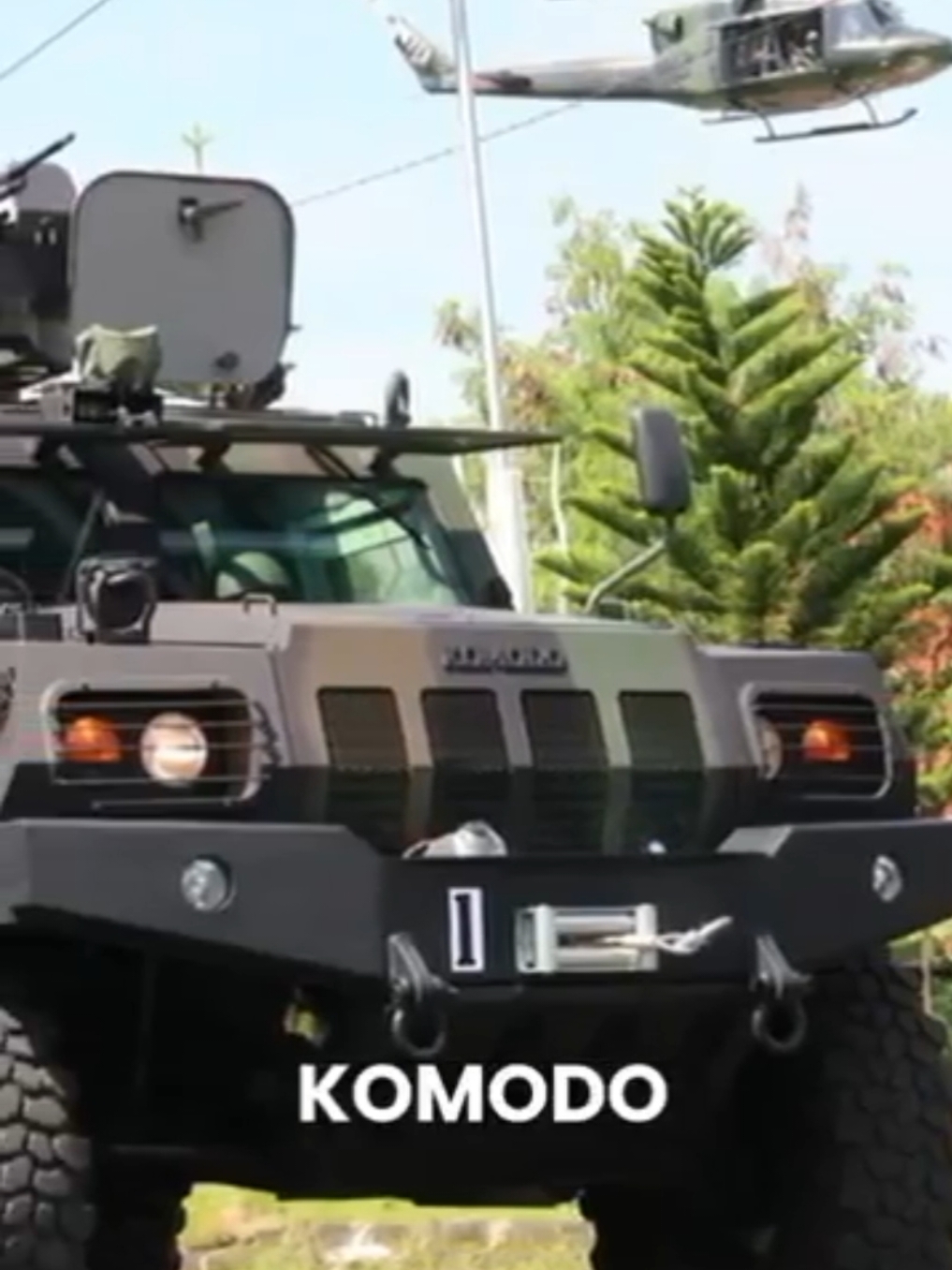 Kendaraan Taktis ( Rantis ) Komodo buatan PT Pindad #pindad #kendaraantaktis #tnipolri 