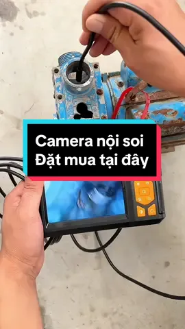 Trả lời @TUNGTHAI1234 Máy camera nội soi kiểm tra đường ống, thiết bị có đèn led #cameranoisoi #noisoiduongong 