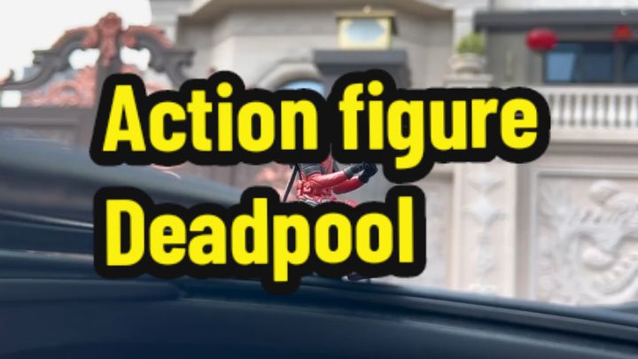 Action figure Deadpool #deadpool #deadpoolcosplay #actionfigure 