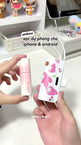 sạc dự phòng mini tiện lợi chắc bạn sẽ cần 🔋 #sacduphongmini #sacduphong #dientu #tienloi #fyp #viral #trend #LearnOnTikTok #muataitiktok #xhtiktok #xh #foryoupage #nghile2009 