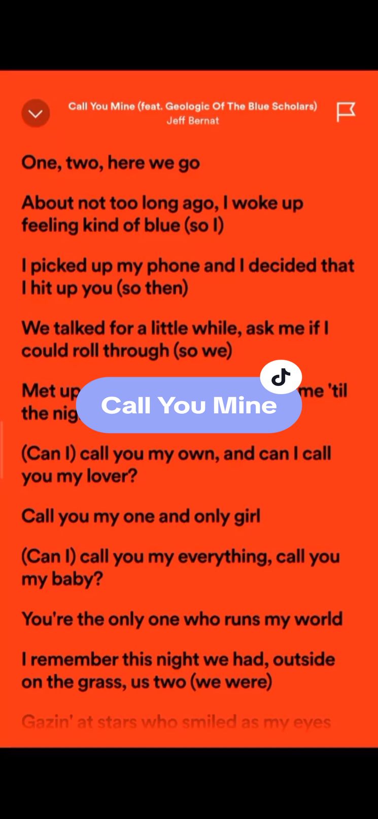 Call You Mine🎶 by: Jeff Bernat #lyrics #spotify #kantakamuna🎤🎶 #oooooomerr_ #fyp 