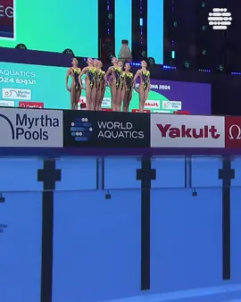 🇯🇵 Team Japan technical routine at the world championships secured them bronze 🥉In Paris after the technical they were also in third 🤩 #Paris2024 