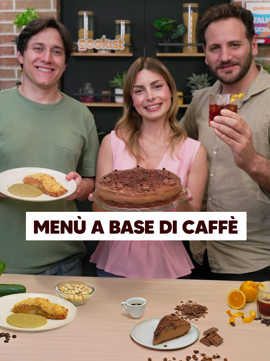 Ci crederesti che si può preparare un menù a base di caffè? Melissa, Michele ed Elpidio sono pronti alla sfida!