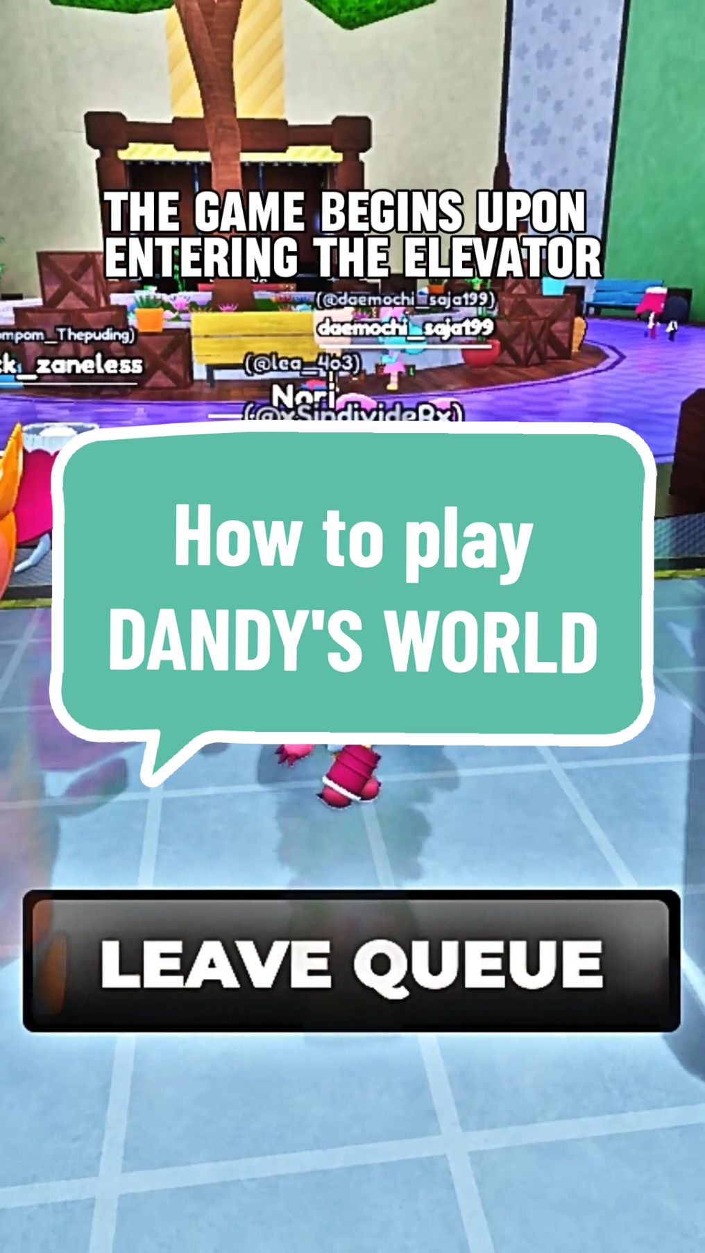 How to play Dandy's World on Roblox. #roblox #dandysworld #robloxdandysworld #robloxedit #robloxedits #robloxian #robloxhorror #robloxfyp 