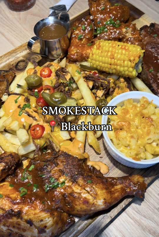 Fully Halal Smokehouse in Lancashire - serving up brisket, ribs and more! 🥩🔥  📍 Smokestack, Blackburn @Smokestack  By @Halaling Around @Zoom1productions ✨  #manchesterfood #manchesterfoodie #halalfoodmanchester #mcrfood #manchesterfoodblogger 