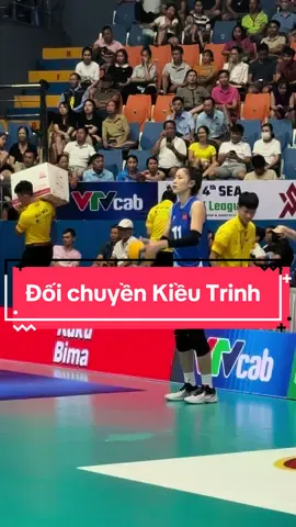 Đối chuyền Kiều Trinh, quân bài chiến lược của tuyển bóng chuyền nữ Việt Nam #bongchuyen #volleyball #bongchuyennuvietnam #seavleague #kieutrinh 