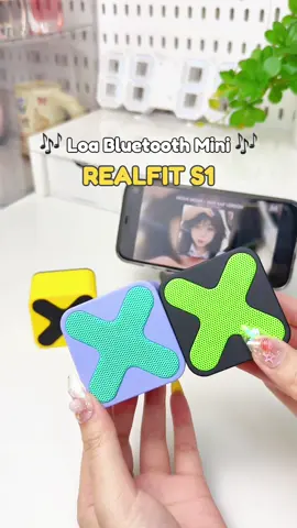 Loa bluetooth Realfit S1 chưa tới 100  🐟 mà nghe to rõ lắm luôn 🎶 #loabluetooth #loabluetoothmini #loabluetoothgiare #realfits1 #realfit #reviewdocongnghe #xh #thaothichriviu #unboxing #foryou #xuhuong #viral #trending #fyp 