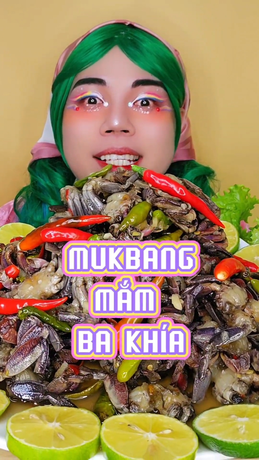 Cuối cùng cũng tìm được Mắm Ba Khía giống Tóc Vàng Hoe rồi nè #ancungtiktok #mukbang #mambakhia #xuhuong #cogiaothao4444ngoctu #tocvanghoe 