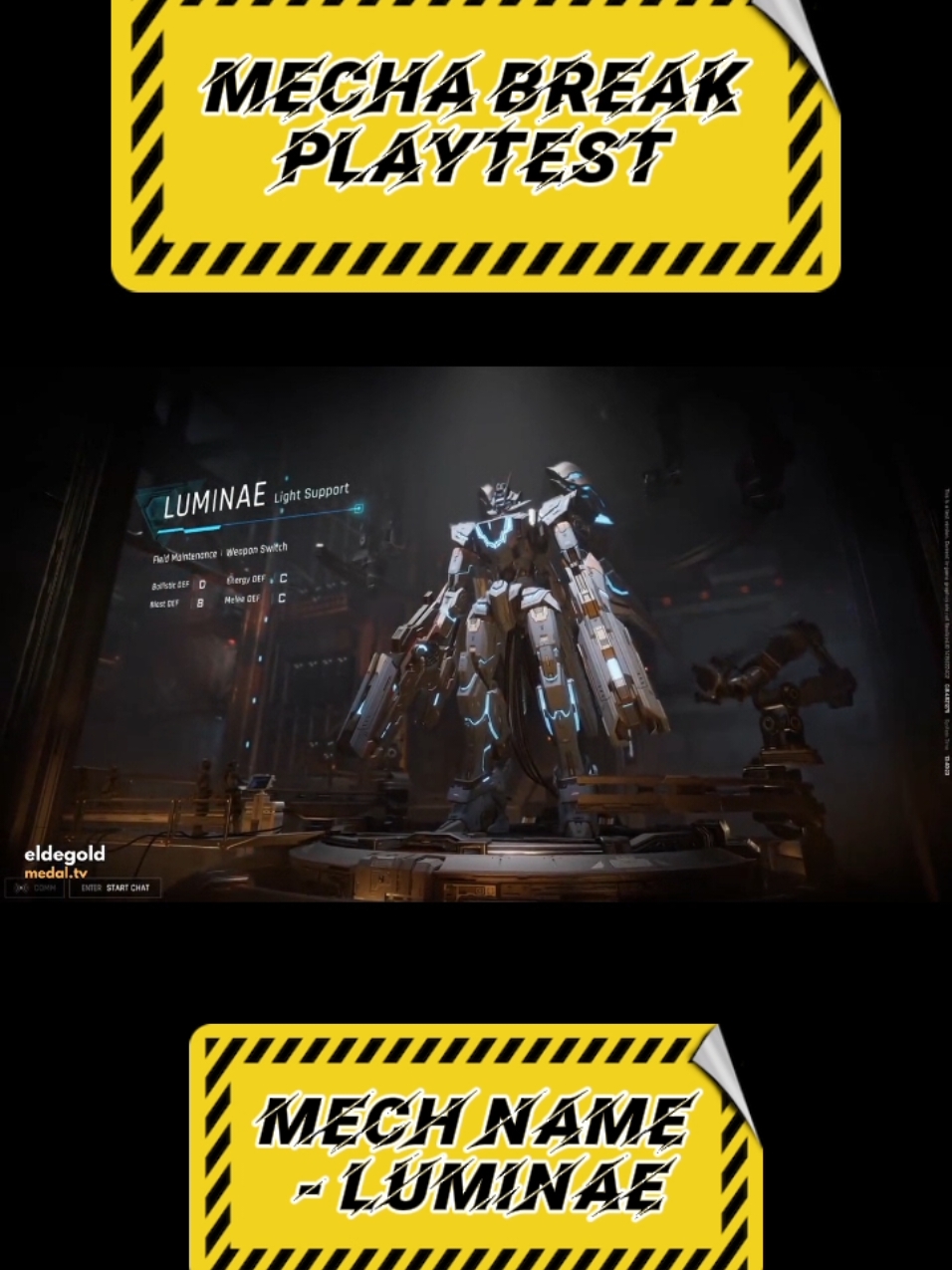 Love the animations on this one #CapCut #mechabreak #mech #mechs #gundam #newgame #UK #PC #sick #playtest #elde #eldegold #luminae 