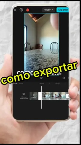 como salvar ou exportar seu vídeo no Capcut #TutorialDeEdição #DicasDeCapCut #ConteúdoDigital 