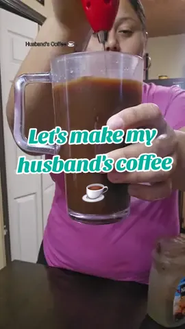 He's a traditionalist, so for him, black coffee is the best out there! ☕️  #Coffee #blackcoffee #traditionalist #cupofjoe #mymans #husband #foryou 