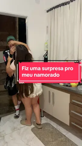 Fiz uma surpresa pro meu namorado #surpresa #pizza #namorados #casal #date #lanche #foyour #viral #foryoupage 