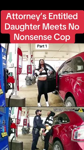 Attorney’s Entitled Daughter Meets No Nonsense Cop #cops #copsoftiktok #police #policeofficer #foryou 