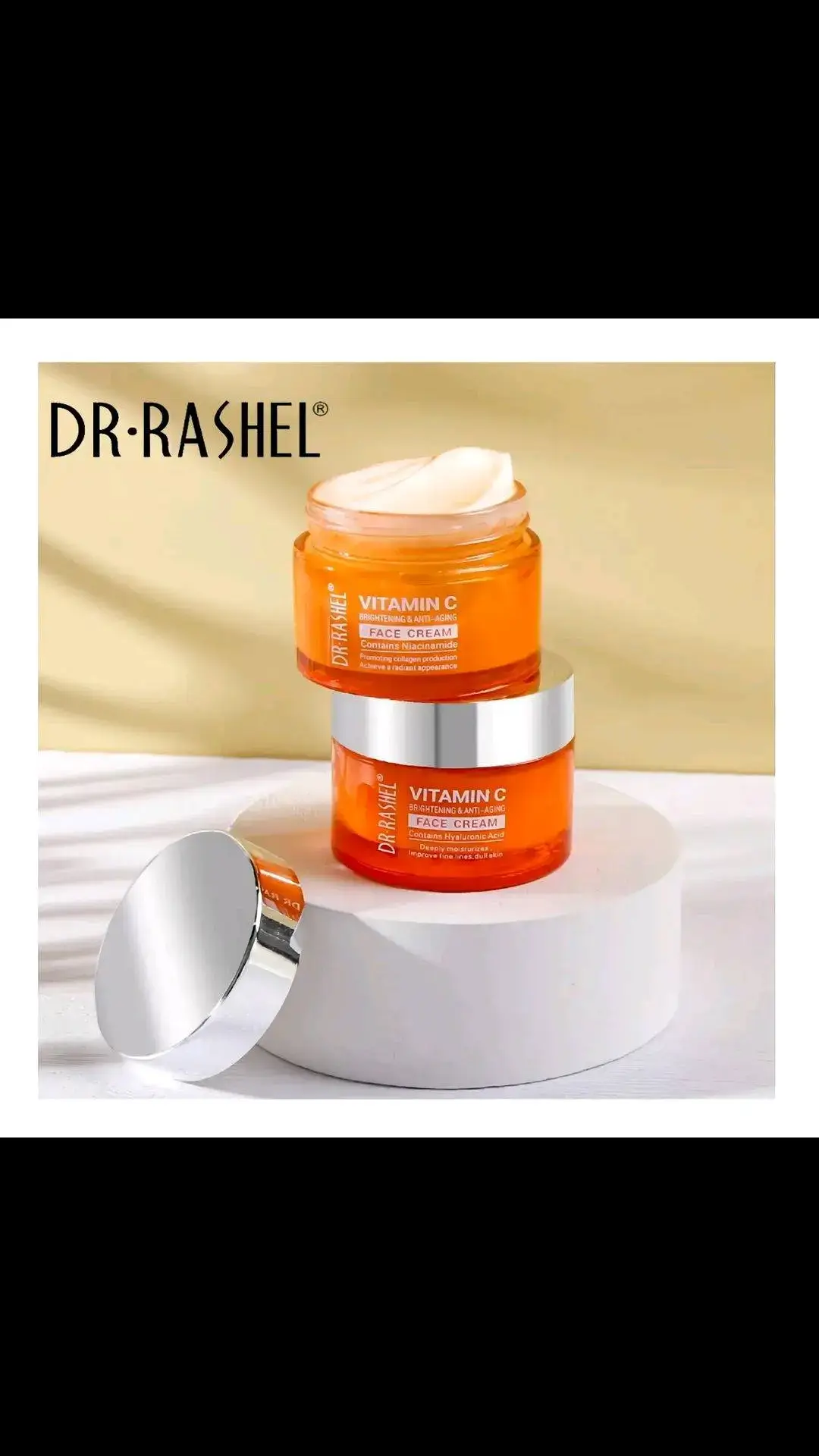 DR.RASHEL VITAMIN C FACE CREAM 🥰 AVAILABLE IN THE STORE 🔥 ✨️ 😍☺️ PRICE R180 DON'T WAIT UNTILL YOUR FAVORITE MAKEUP PRODUCTS ARE SOLD OUT 🔥 ✨️ PLEASE JOIN OUR MAKEUP GANG TODAY AND LET’S GLOW TOGETHER LADIES ✨🔥😍 PLEASE TO ORDER ANY OF OUR PRODUCTS VISIT OUR SHOP @ASTON MANOR SHOPPING CENTER , KEMPTON PARK OR CALL/WHATSAPP 0633059665. TO COURIER AROUND SOUTH AFRICA FROM R60 TO R100(DISTANCE CAN NEVER BE A BARRIER) . . . . #gloclassicbeautypalour #makeupartistinkemptonpark #reels #beautyproducts#hydrogrip #joburgmakeupartist #makeupartist #nigerianmakeupartistinsouthafrica #eastrandmakeupartist #makeuplovers #southafricamakeupartist #makeupbyme #gautengmakeupartist #makeupartistworldwide#nigerianmakeupsouthafrica#makeupsouthafrica #reelsinstagram #pretoriamakeupartist #makeupaddicts #explore #youtuber #makeuptutorial #makeupguru #affordablemakeupsouthafrica#influencer #makeupartistinpretoria #makeupjohannesburg #makeupartistinsandton #beauty