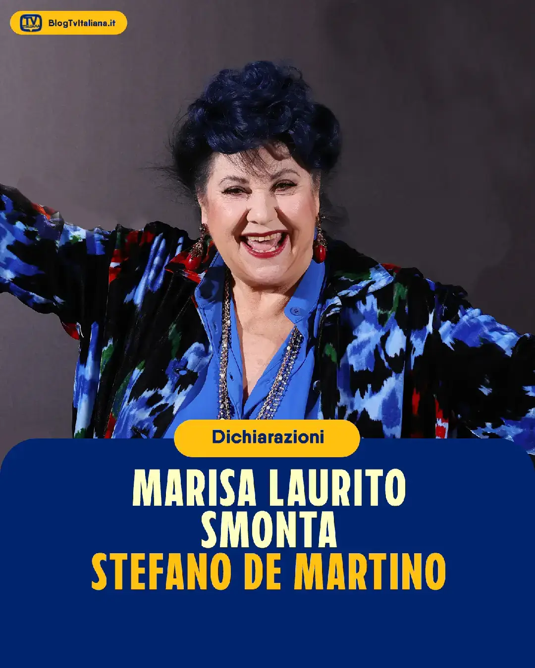 😅 #MariaLaurito non è Team #StefanoDeMartino. 📰 In una intervista rilasciata a Fanpage.it, l'attrice spiega le sue forti perplessità in merito ai paragoni che l'opinione pubblica fa sull'ex ballerino definendolo come il nuovo #RenzoArbore della #tv. 🤔 Cosa ne pensate delle sue dichiarazioni?